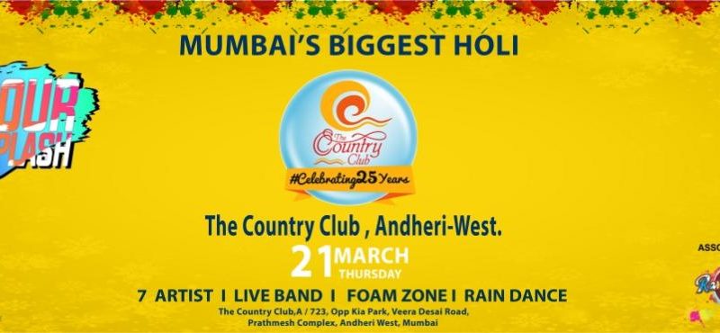 Colour Splash – Mumbais Biggest Holi