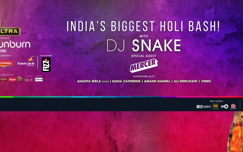 Sunburn Arena with DJ Snake (Holi Special)