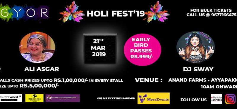 Vibgyor – Holi Fest in Chennai