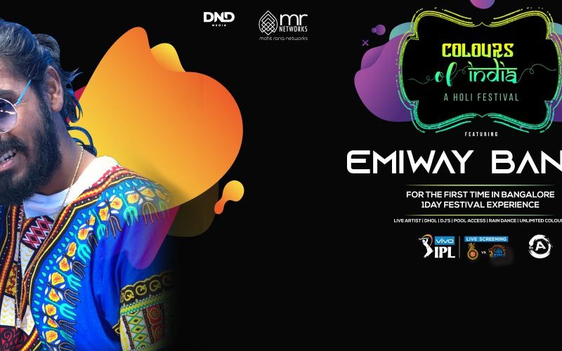 Colors of India Holi Festival – Emiway Bantai