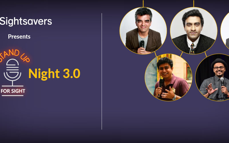 Ruckus Night 3.0 Stand Up For Sight in Hyderabad