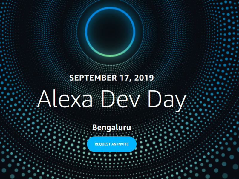 Alexa Dev Day in Bengaluru