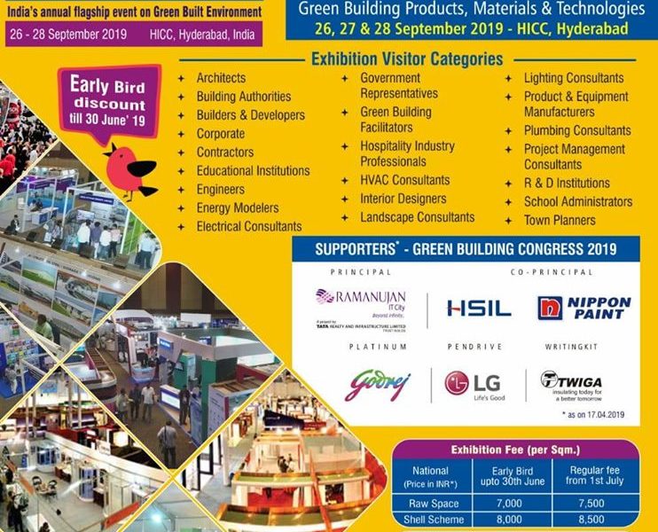 Green Building Congress 2019 – Hyderabad