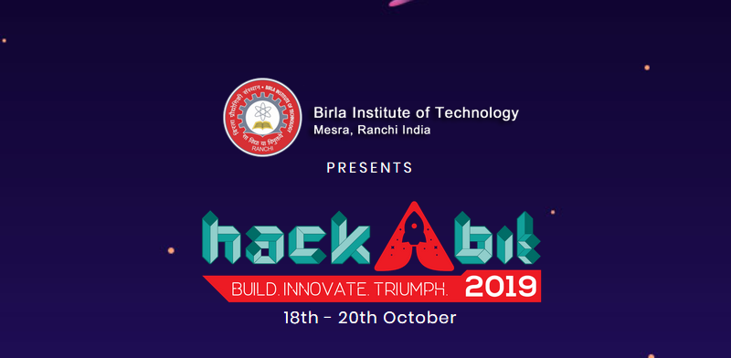 Hack-a-BIT 2019 – Hackathon at BIT Mesra