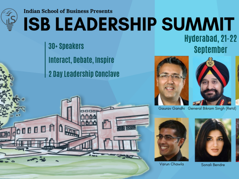 ISB Leadership Summit 2019 – Hyderabad
