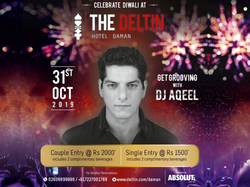 Diwali Night with DJ Aqeel @ The Deltin, Daman