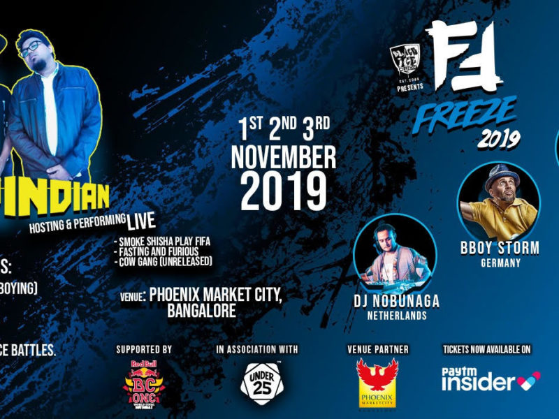 Jordindian & Black Ice Crew Presents FREEZE 2019