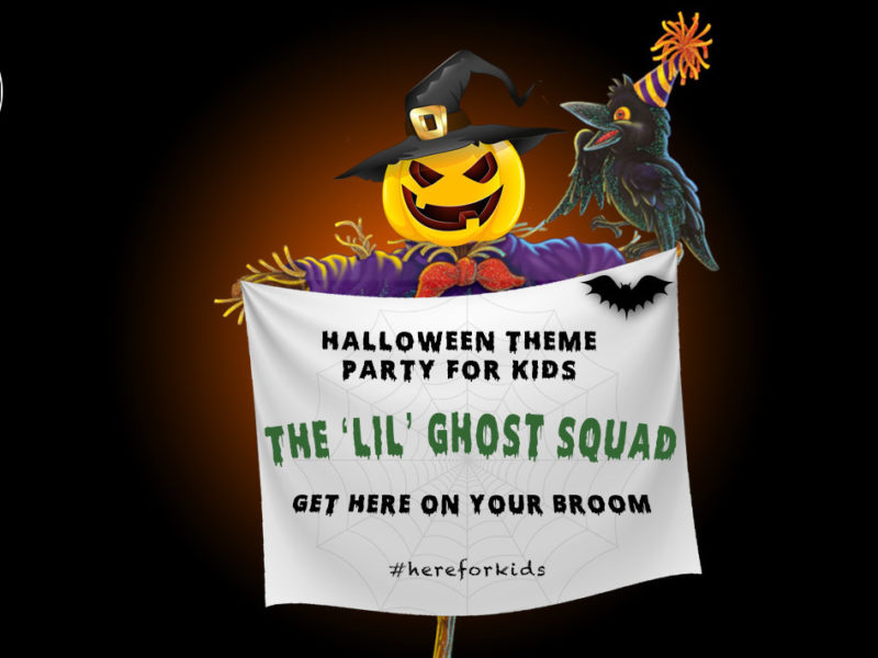 Halloween Party for Kids – The “Lil” Ghost Squad