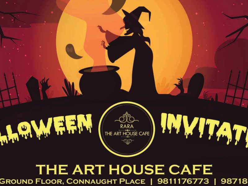 Halloween party at The Art House Cafe, CP