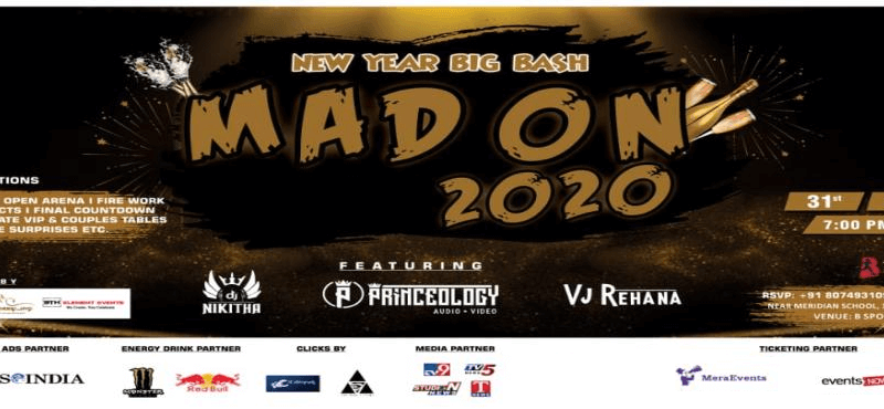 New Year Big Bash MAD On 2k20