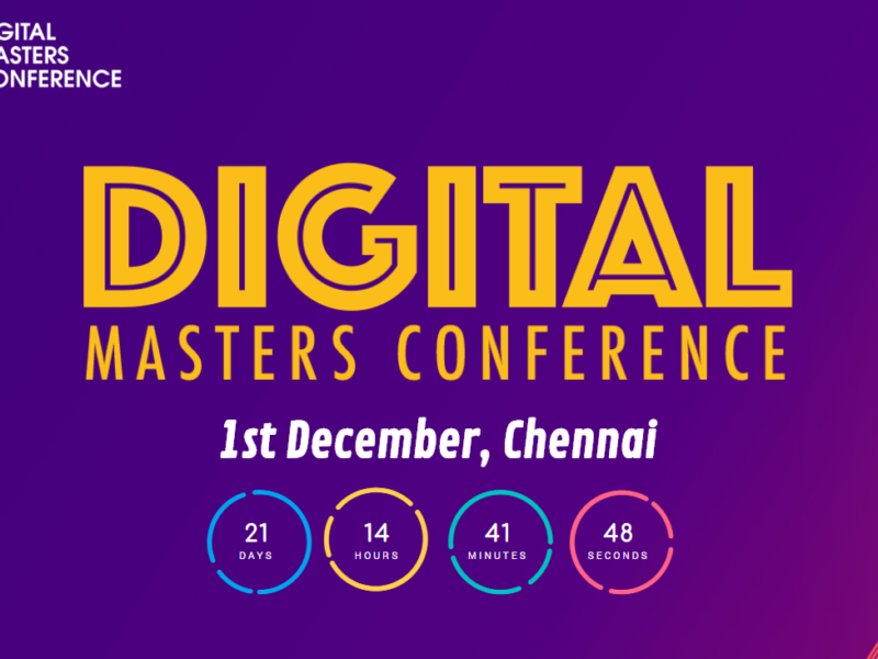 Digital Masters Conference, Chennai