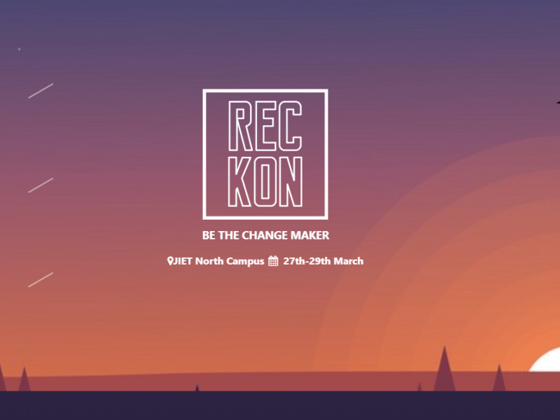 Reckon 3.0 – Hackathon at JIET North Campus Jodhpur