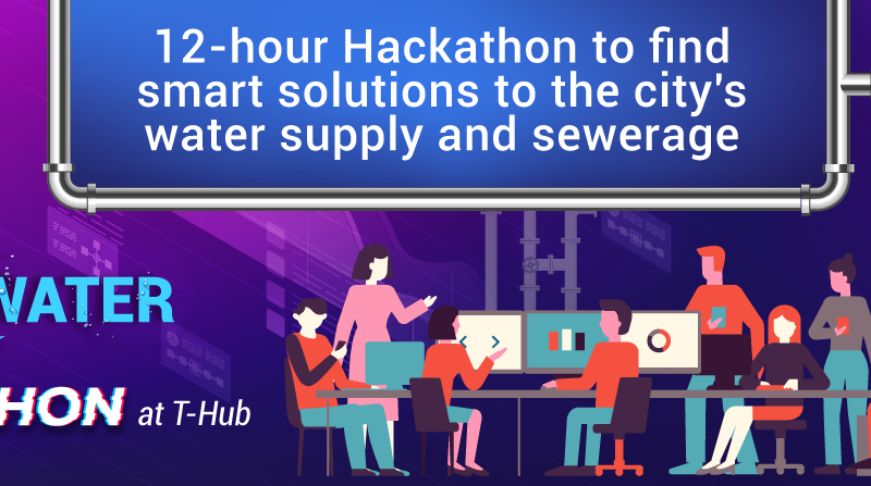 Hackathon with HMWSSB in Hyderabad