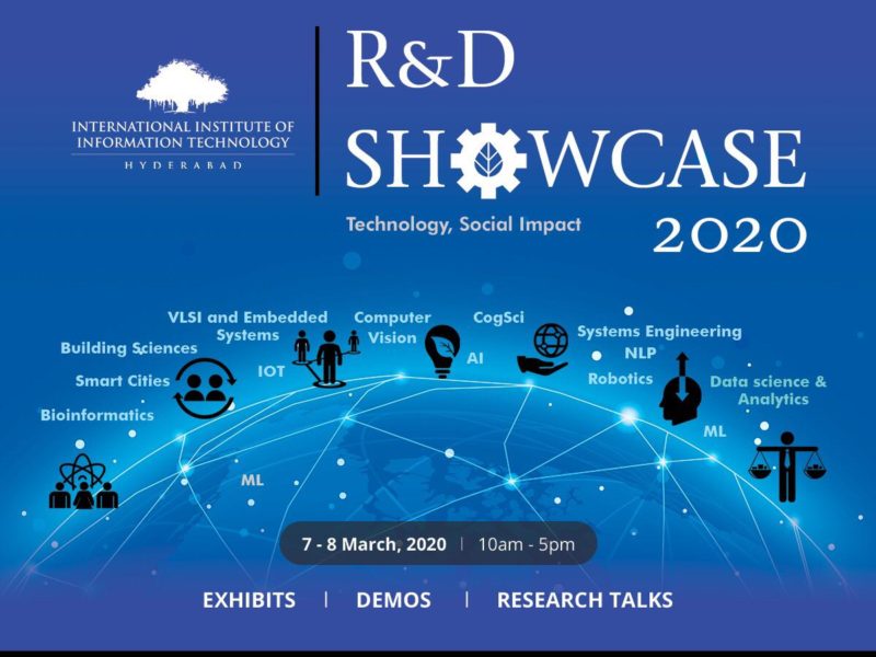 R & D Showcase at IIIT Hyderabad