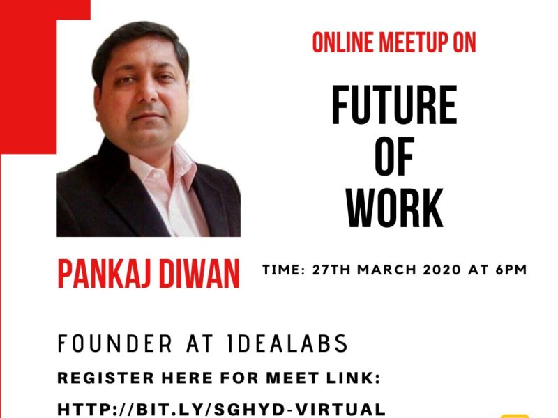 StartupGrind’s virtual meetup on “Future of work”