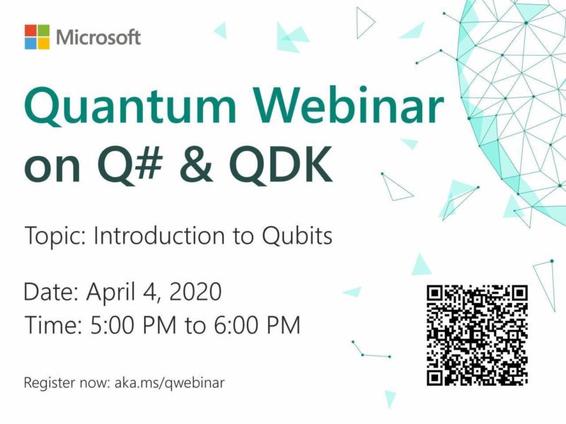 Quantum Webinar on Q# & QDK