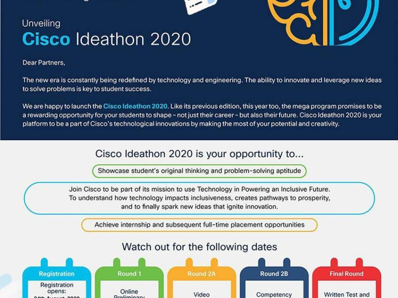 Cisco Ideathon 2020