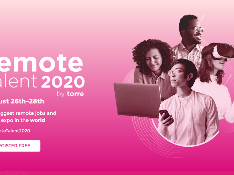 Remote Talent 2020 – Remote Jobs Expo Online