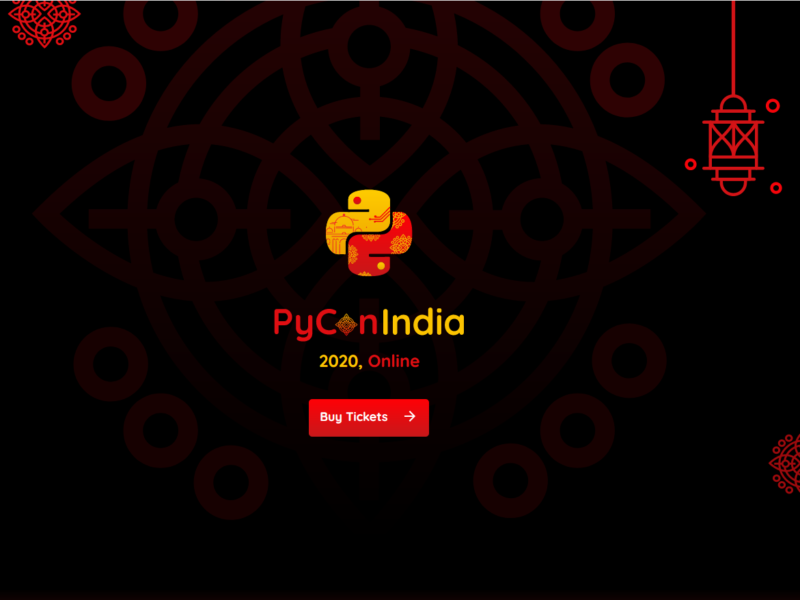 PyCon India 2020 – Online Conference