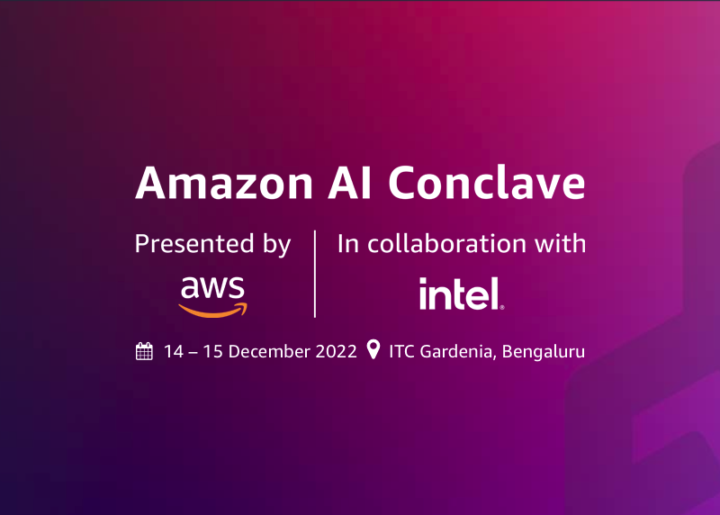 Amazon AI Conclave in Bengaluru – 2022