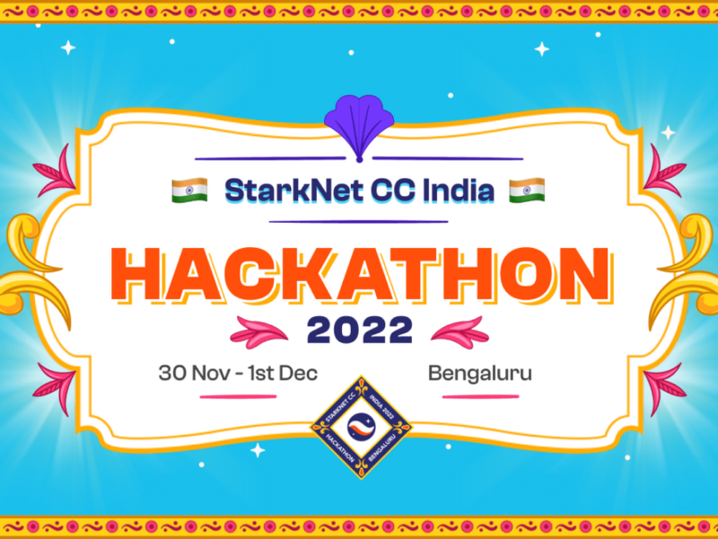StarkNet CC India 2022 Hackathon