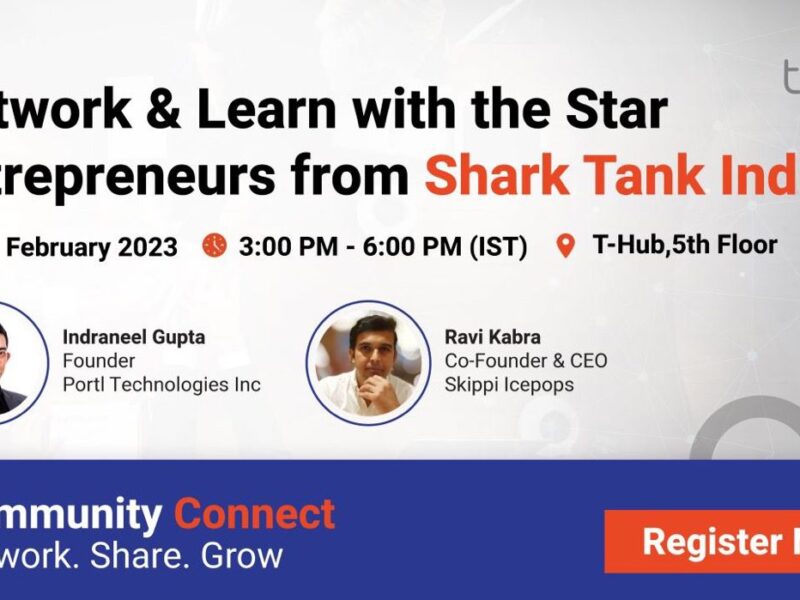 Fireside Chat with Shark Tank-funded Superstars in Hyderabad