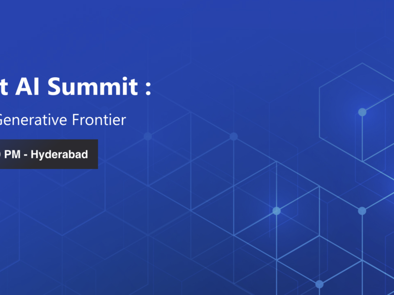 Microsoft AI Summit : Exploring the Generative Frontier