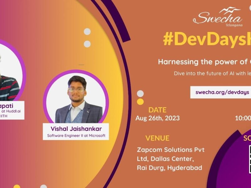 Harnessing the power of Generative AI – DevDays Hyderabad