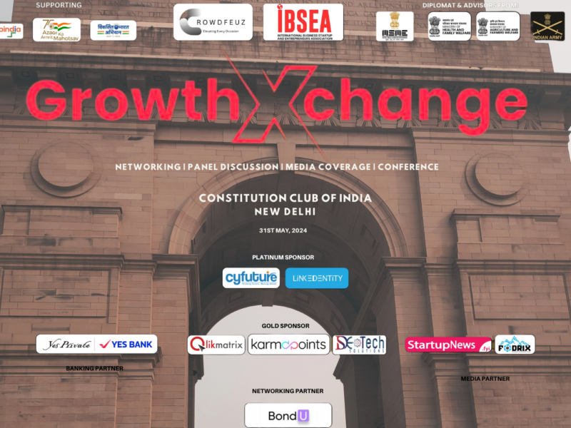 Crowdfeuz Presents GrowthXChange in New Delhi