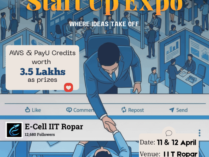 Investors Arena & Startup Expo at E-Summit ’26 in IIT Ropar