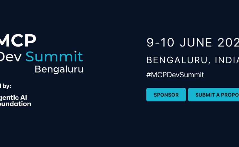 MCP Dev Summit in Bengaluru
